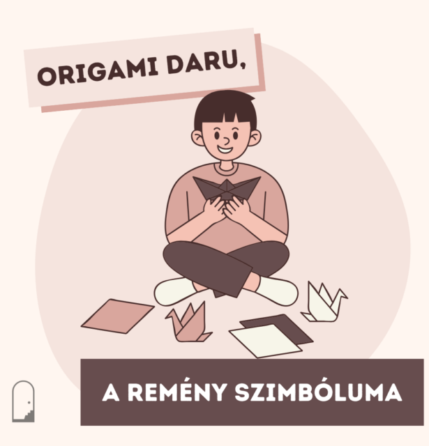 Origami daru: a remény szimbóluma